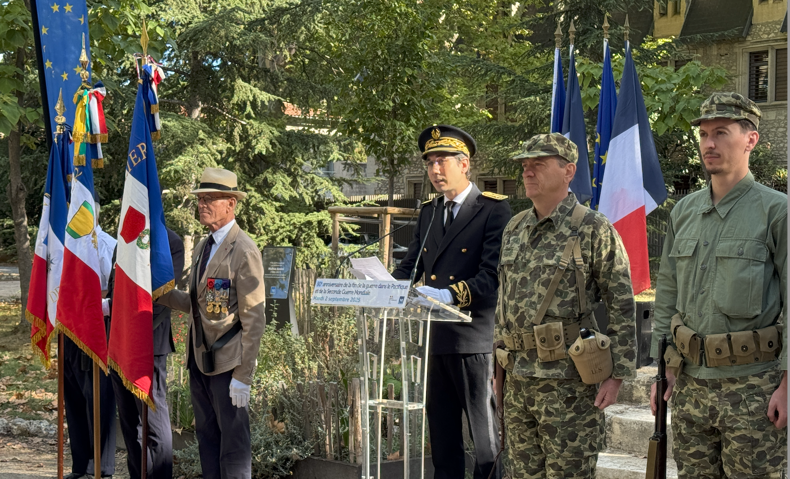 Mardi 2 septembre 2025 - Montpellier - 80° anniversaire de la reddition du Japon le 2 septembre 1945