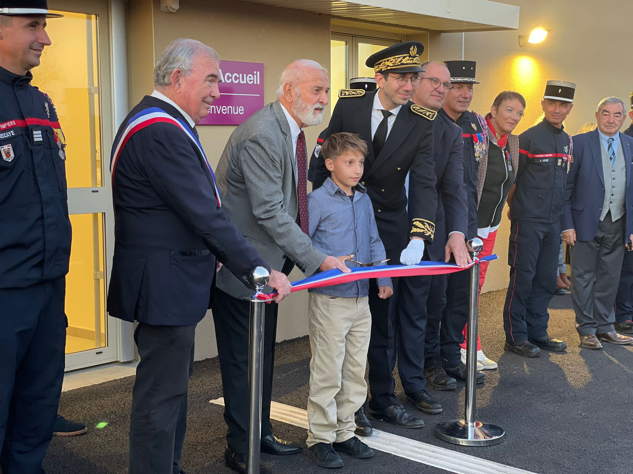 Jeudi 16 octobre 2025 - Nissan-lez-Enserunes - Inauguration du nouveau centre de secours du SDIS 34
