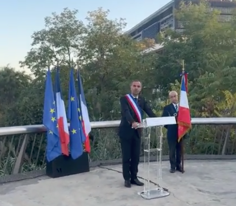 Vendredi 17 octobre 2025 - Montpellier - dévoilement de la plaque dédiée à répression de la manifestation du 17 octobre 1961