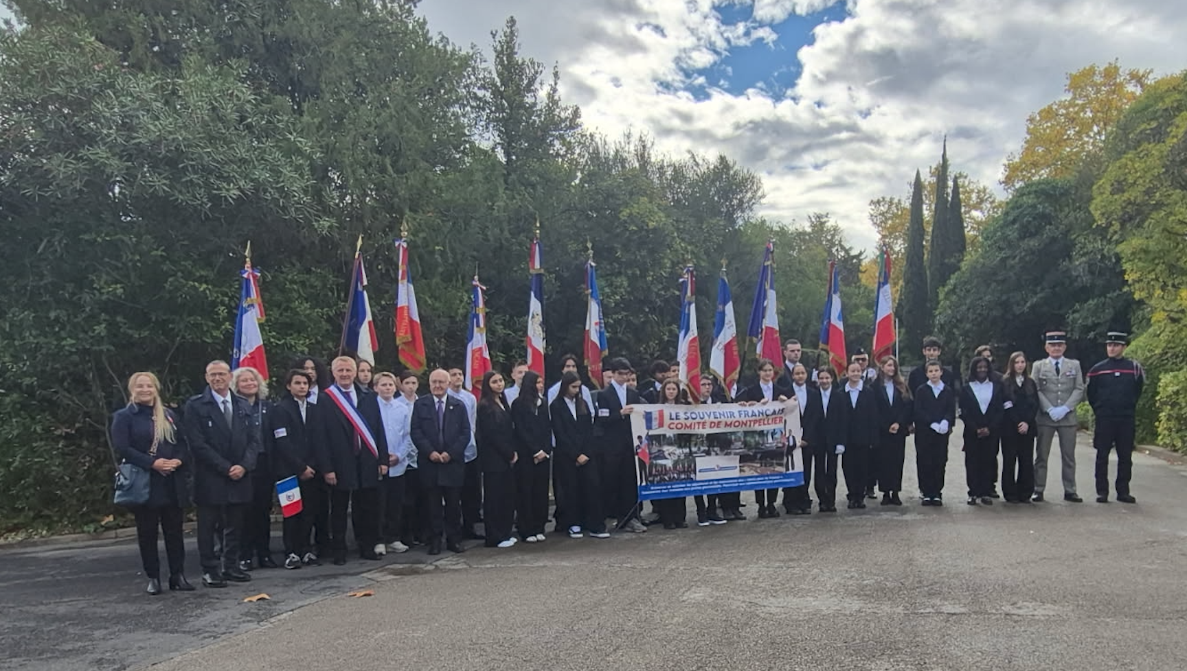 Dimanche 2 novembre 2025 - Cimetière Saint-Lazare - Montpellier - Cérémonie du souvenir