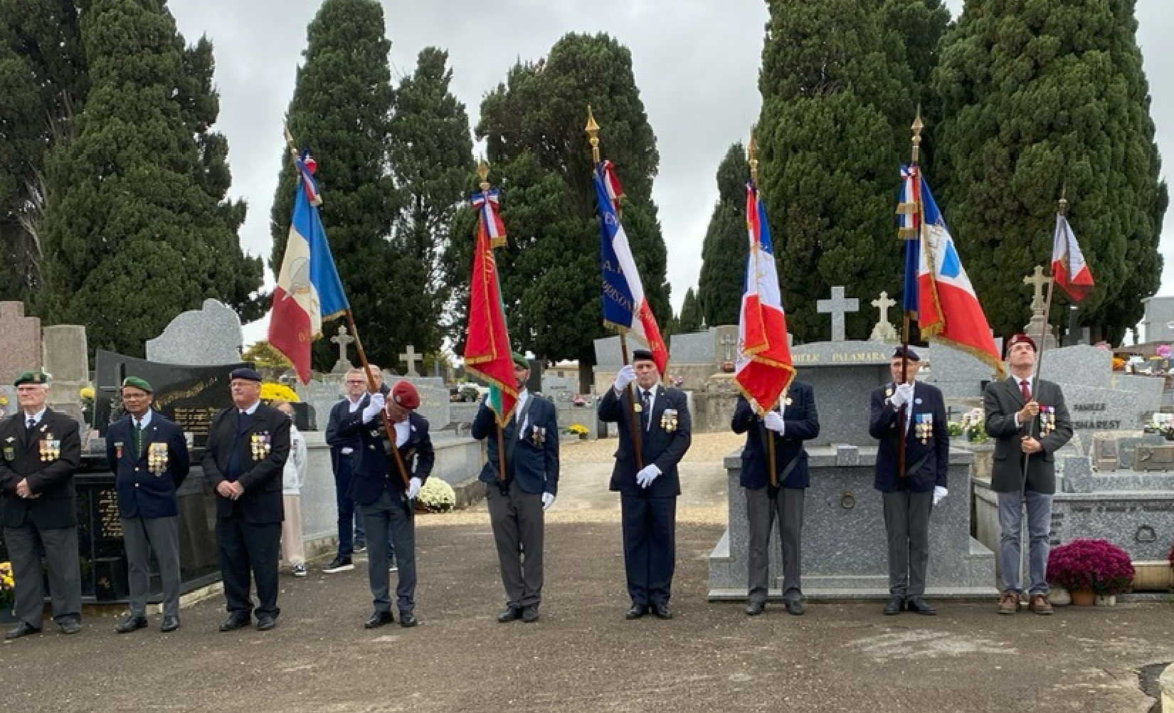 Dimanche 2 novembre 2025 - Cimetière Saint-Lazare - Montpellier - Cérémonie du souvenir