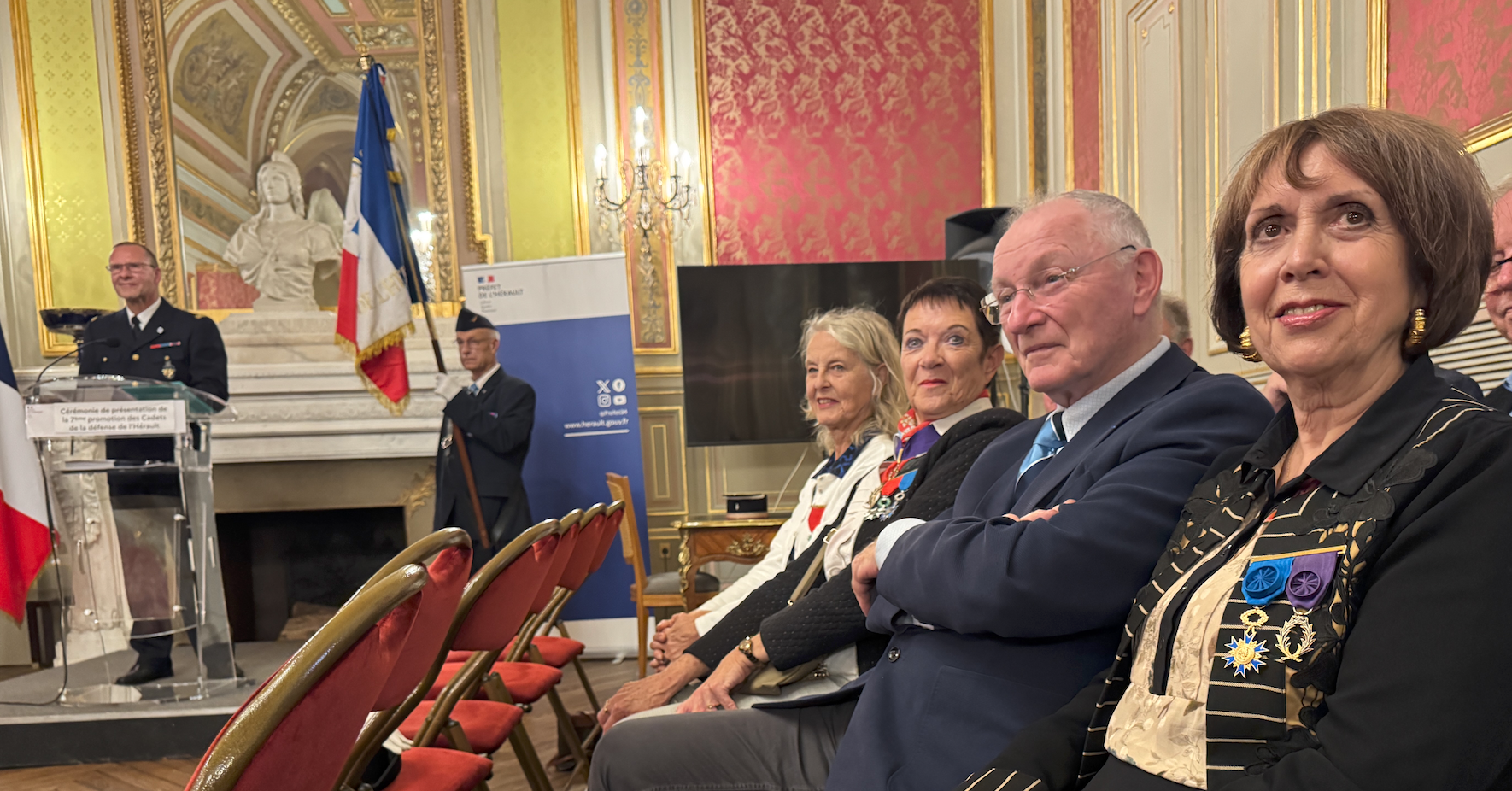 Les représentants des Ordres nationaux