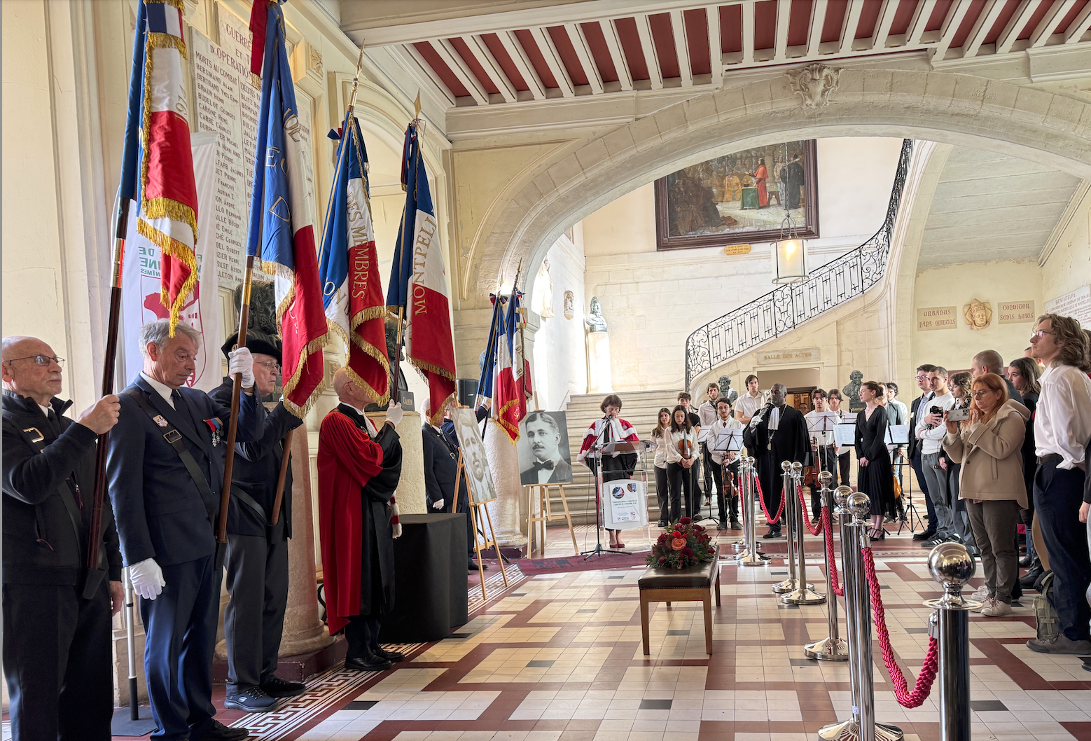 Mercredi 12 novembre 2025 - Montpellier cérémonies du souvenir Fac de Droit et Fac de Médecine