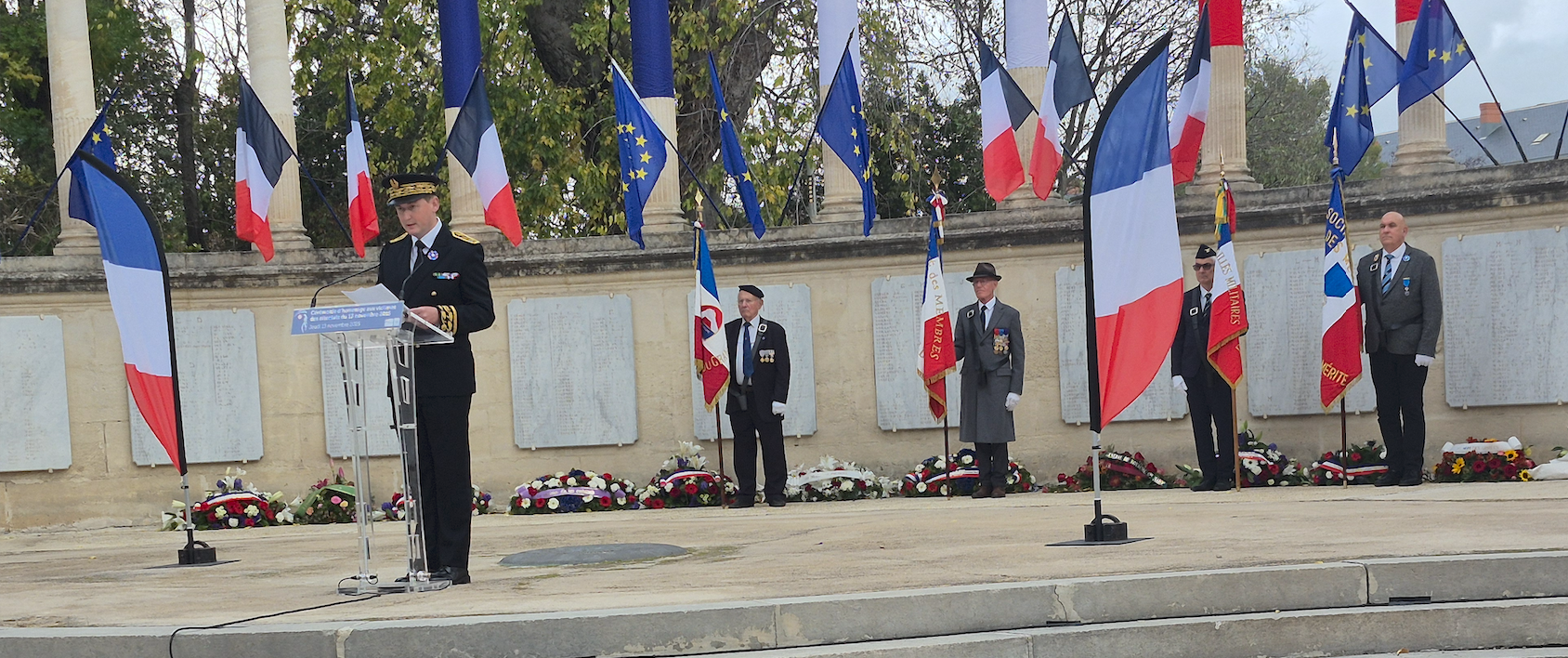 Jeudi 13 novembre 2025 - Montpellier - Hommage aux victimes des attentats du 13 novembre 2015