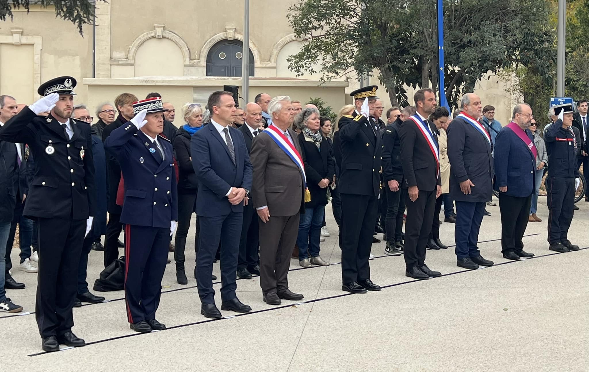 Jeudi 13 novembre 2025 - Montpellier - Hommage aux victimes des attentats du 13 novembre 2015