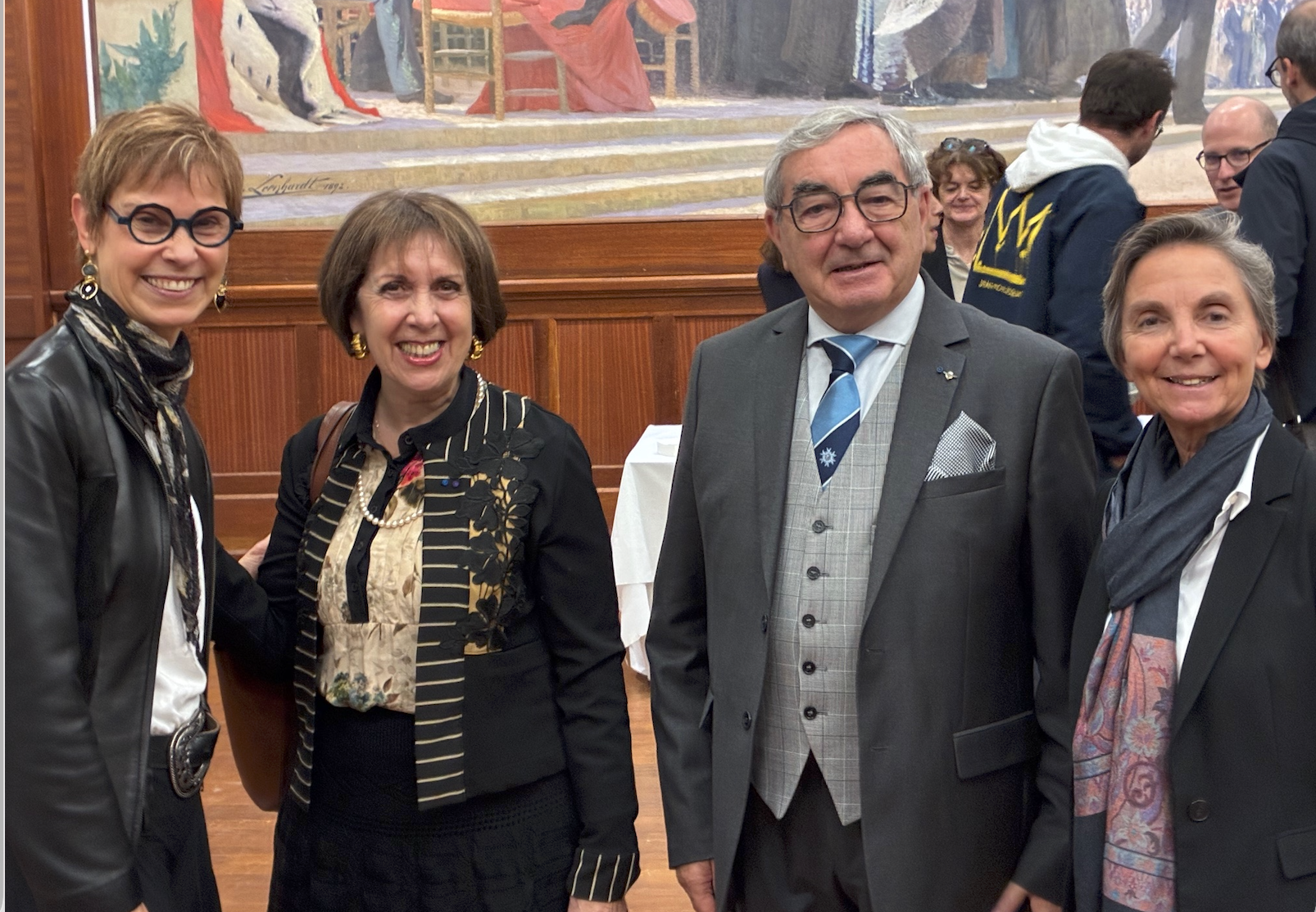 Catherine COME, Martine BEDES, Yvan MARCOU,Véronique MARTIN SAINT LÉON