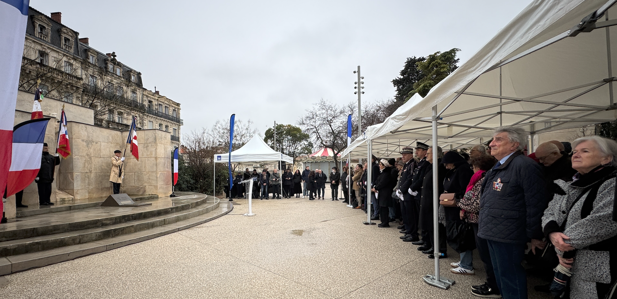 Mardi 27 janvier 2026 - Montpellier - Anniversaire de la libération du camp d'Auschwitz