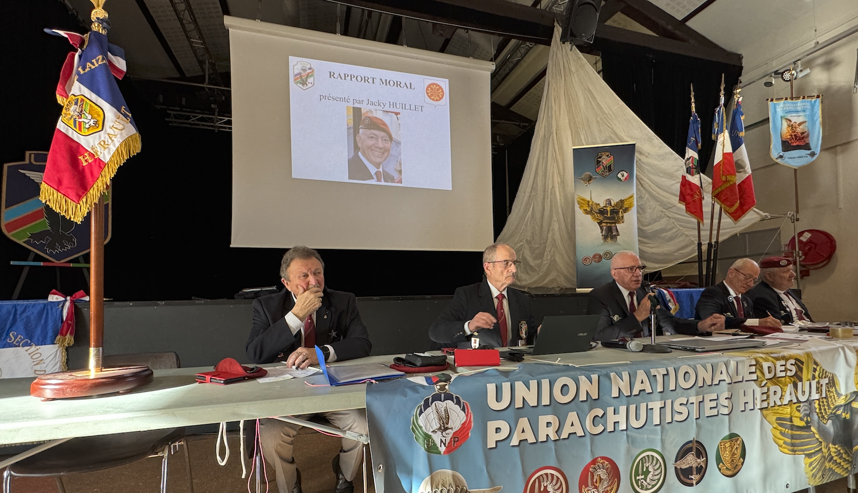 Samedi 14 février 2026 - Vendargues - Assemblée générale des Parachutistes de l'Hérault.