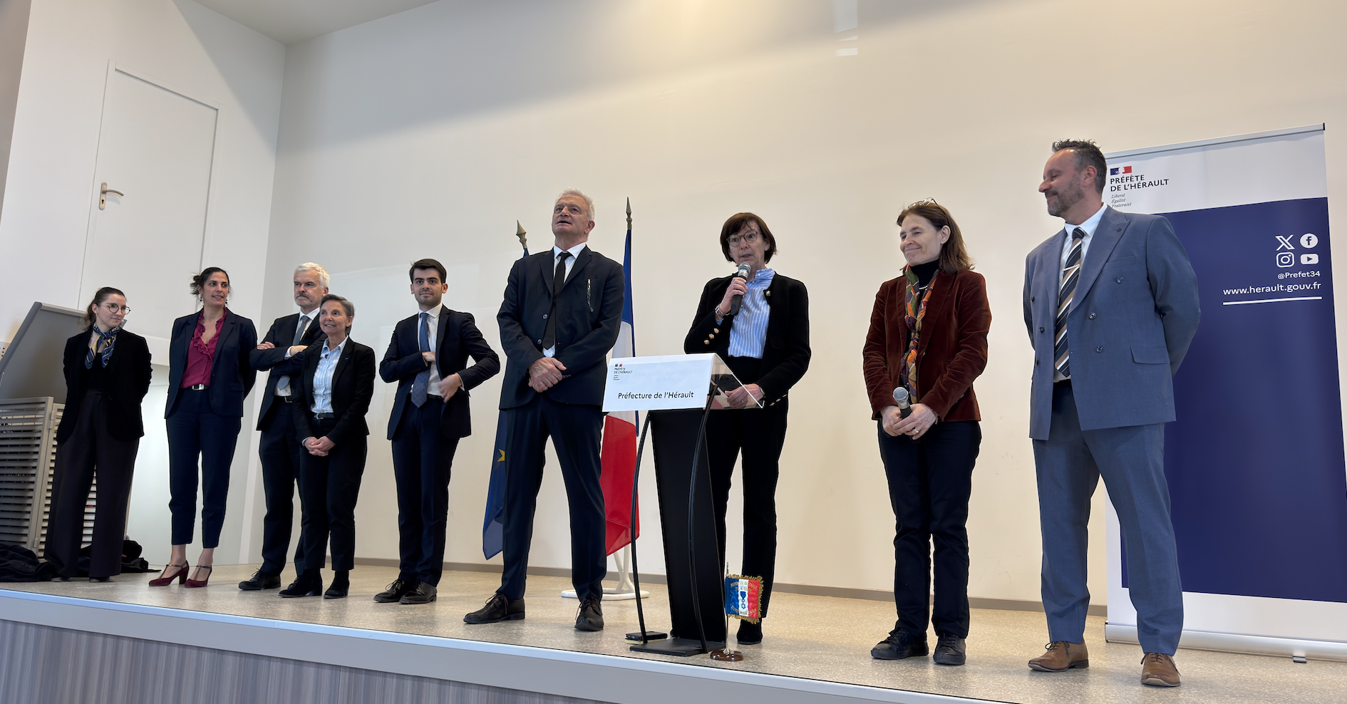 Vendredi 27 mars 2026 - Le Bosc - Cérémonie pour le départ d'Éric SUZANNE, sous-préfet de Lodève