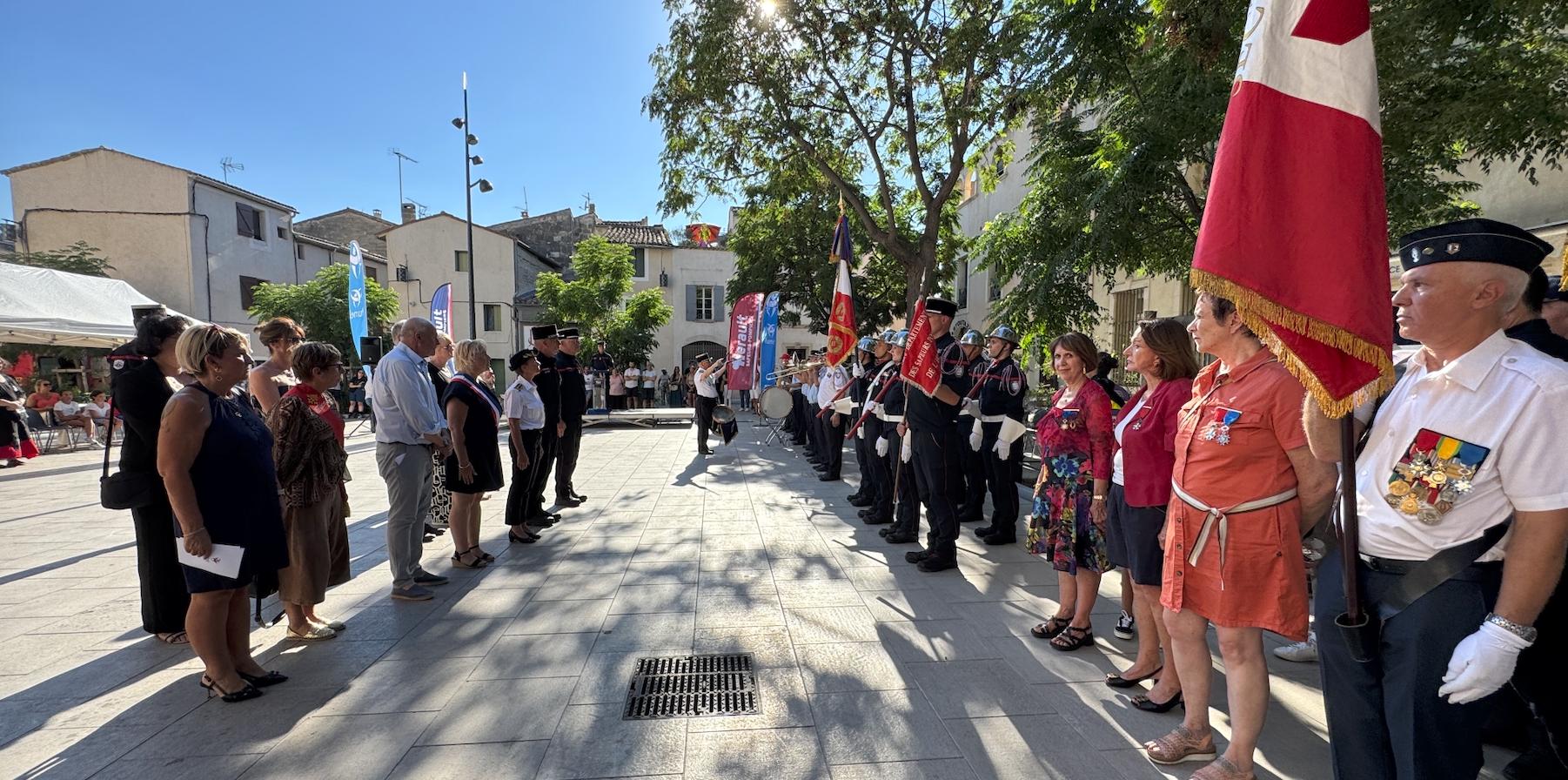 Vendredi 3 juillet 2026 -Lunel - Passation de commandement du Centre de secours SDIS 34.