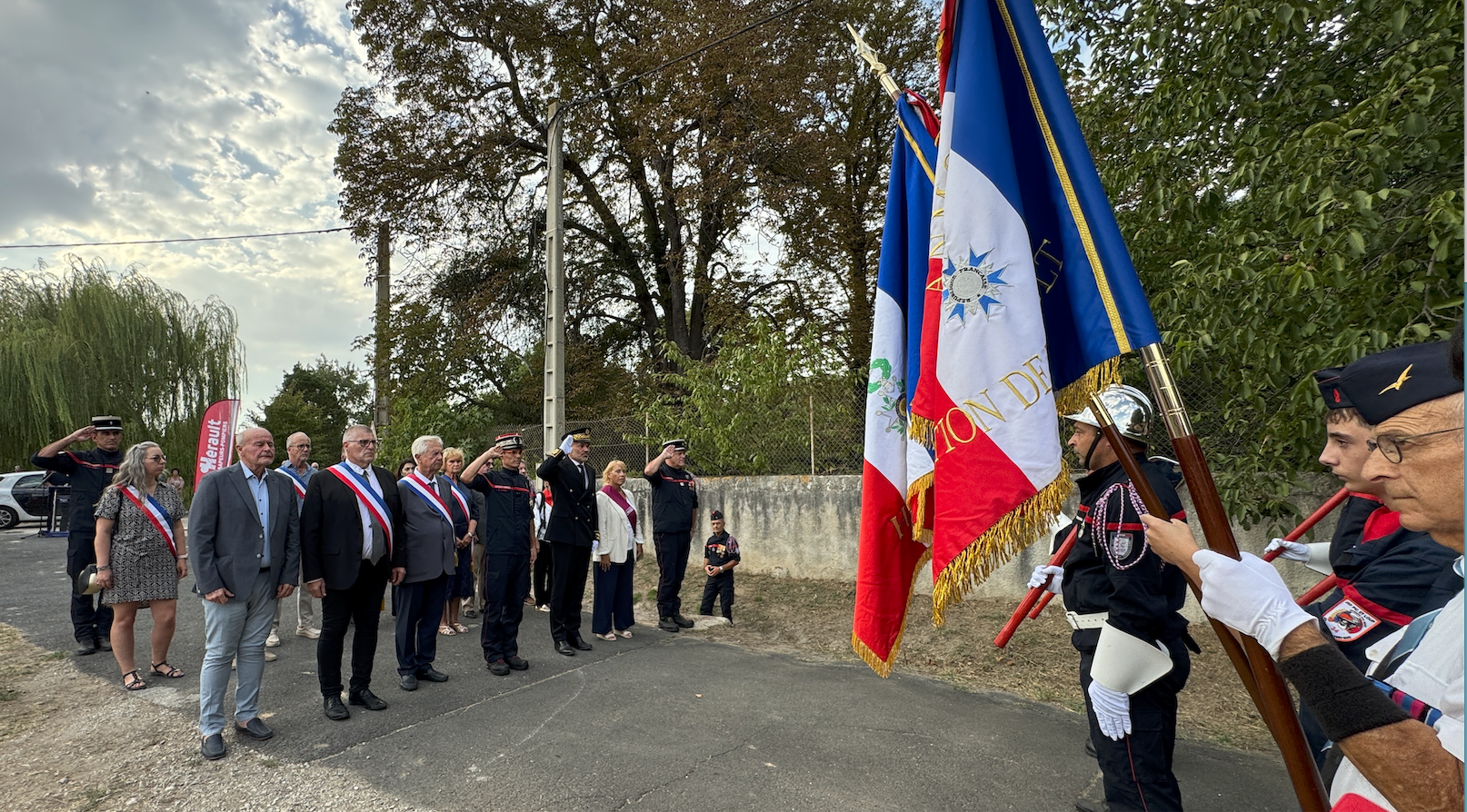 Mardi 8 septembre 2026 - Galargues - Hommage à l'adjudant Dominique BARASCUD du SDIS 34, décédé en service commandé.