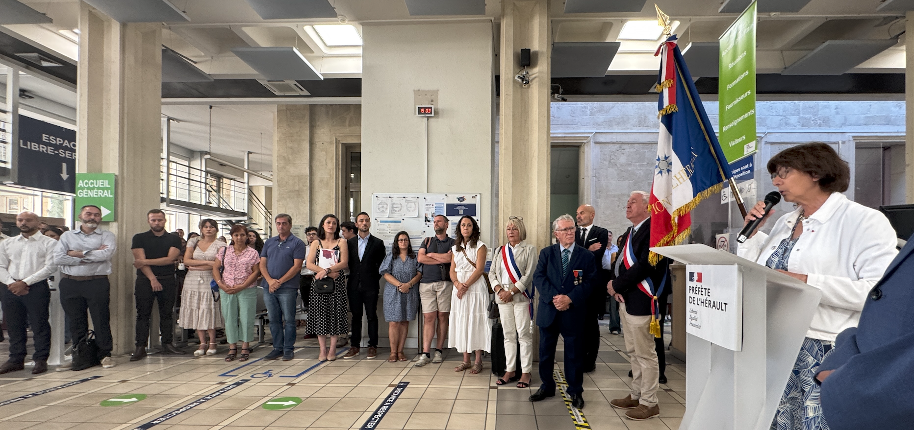 Vendredi 18 septembre 2026 - Montpellier - Préfecture - Cérémonie de naturalisation.