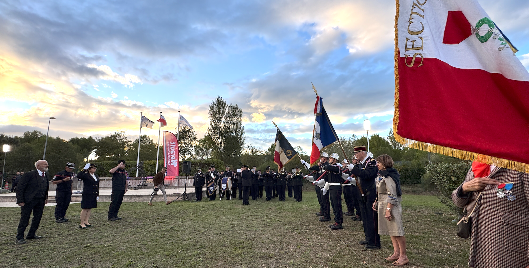 Jeudi 8 octobre 2026 - Vailhauques - Passation de commandement au SDIS 34