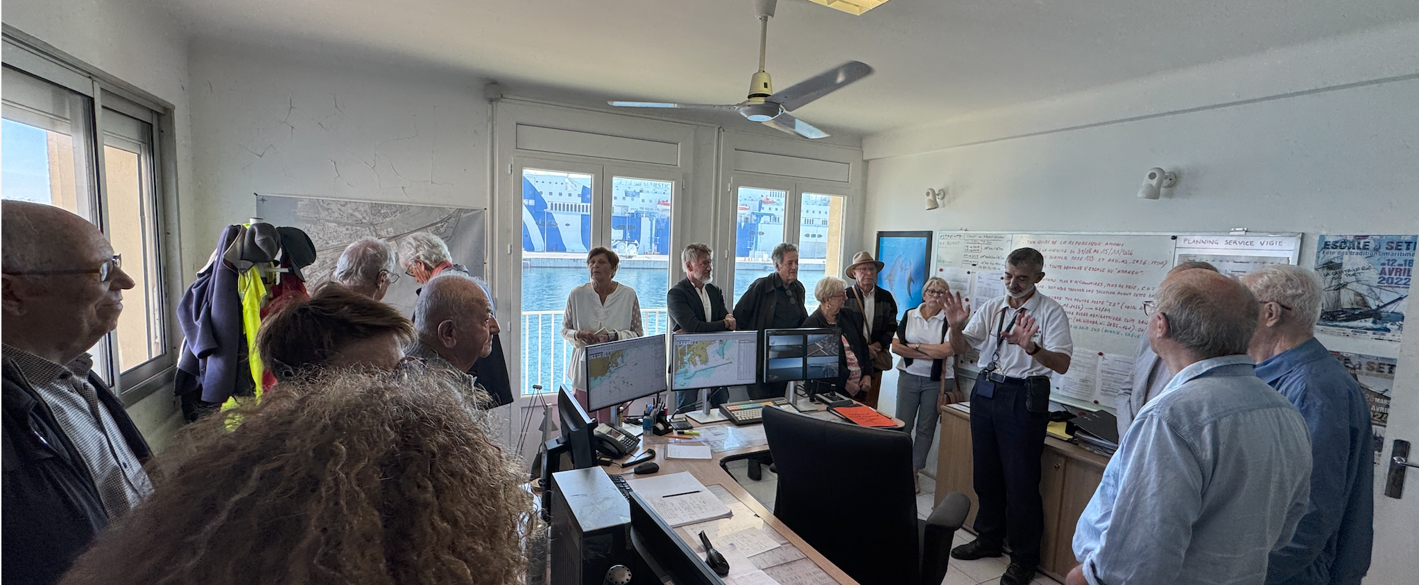 Jeudi 15 octobre 2026 - Sète - Visite de la Capitainerie du port de commerce.