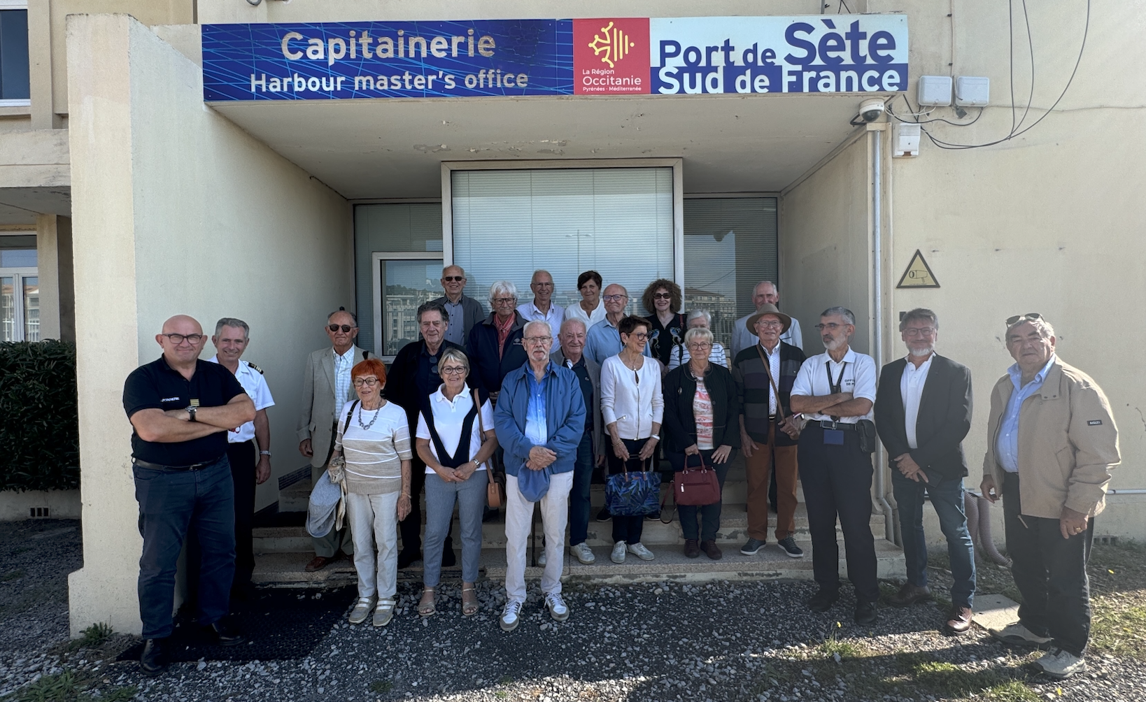 Jeudi 15 octobre 2026 - Sète - Visite de la Capitainerie du port de commerce.