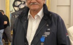 L'ancien patron du canot de Sète de 1993 à 2015 décoré le 7 décembre 2022.