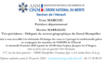 Echange des voeux du secteur Grand Montpellier le 24 janvier 2024 