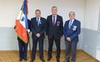 Samedi 9 novembre 2024 - Servian - Remise des insignes de chevalier ONM à Philippe SEBAG. Samedi 9 novembre 2024 - Servian - Remise des insignes de chevalier ONM à Philippe SEBAG.