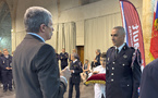 Samedi 1 mars 2025 - Clermont-l'Hérault - Remise de l'insigne de chevalier de l'ordre national du Mérite au colonel Éric VIAL Samedi 1 mars 2025 - Clermont-l'Hérault - Remise de l'insigne de chevalier de l'ordre national du Mérite au colonel Éric VIAL
