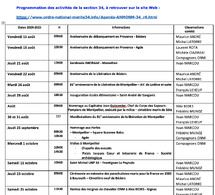 ANMONM 34 - Info semaine 33 - 2025