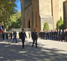Lundi 29 septembre 2025 - Villeveyrac (34) - Prise de commandement de la compagnie de gendarmerie de Pézenas