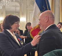 Jeudi 29 janvier 2026 - Montpellier - Frédéric LAFFORGUE, maire de Castelnau-le-Lez, a été fait chevalier dans l'ordre national du Mérite.