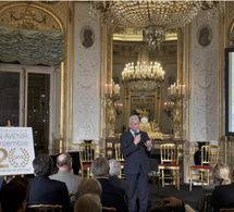 Vendredi 3 avril 2026 - Signatures de parrainages entre les décorés de l'ordre national du Mérite et deux jeunes méritants de l'Hérault.