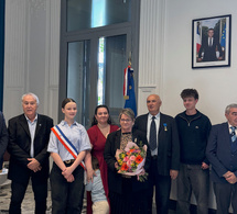 Vendredi 17 avril 2026 - Marsillargues - Remise de l'insigne d'officier dans l'ordre national du Mérite à Daniel RIGAUD