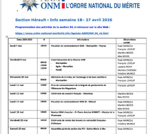 ANMONM 34 - info semaine 18 - 2026
