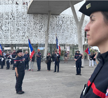 Lundi 18 mai 2026 - Cap d'Agde - Passation de commandement du centre de secours.