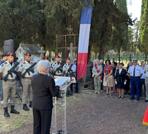 Lundi 8 juin 2026 - Hommage aux morts pour la France en Indochine.