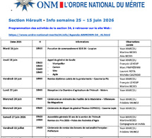 ANMONM 34 - info semaine 25 - 2026