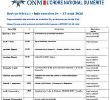 ANMONM 34 - info semaine 34 - 2026