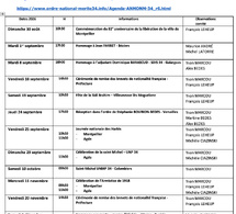 ANMONM 34 - Info semaine 36 - 2026