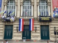 16 octobre 2023 - Montpellier - Hommage à Dominique BERNARD, professeur assassiné. 16 octobre 2023 - Montpellier - Hommage à Dominique BERNARD, professeur assassiné.